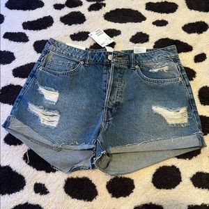 Womens H&M denim shorts